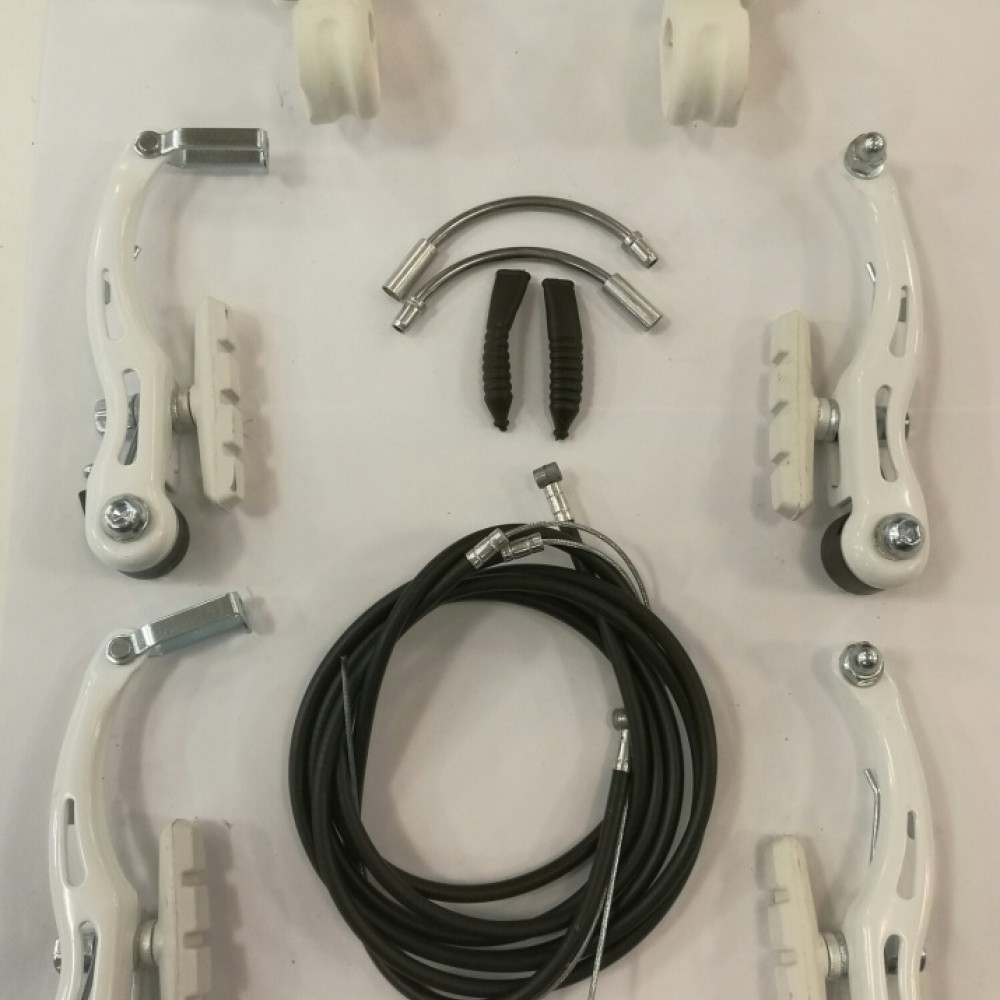 set-de-frenos-v-brake-4-piezas-con-manijas-y-cables-plastico-especial-ninos-blanco-c-star