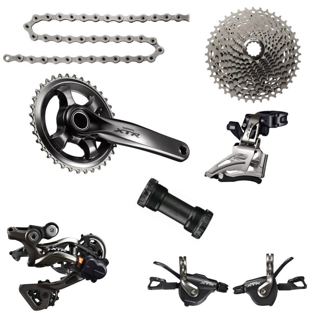 transmision-shimano-xtr-9000-22v-palancas-175mm-3826-pinon-11-40-descarillador-349mm