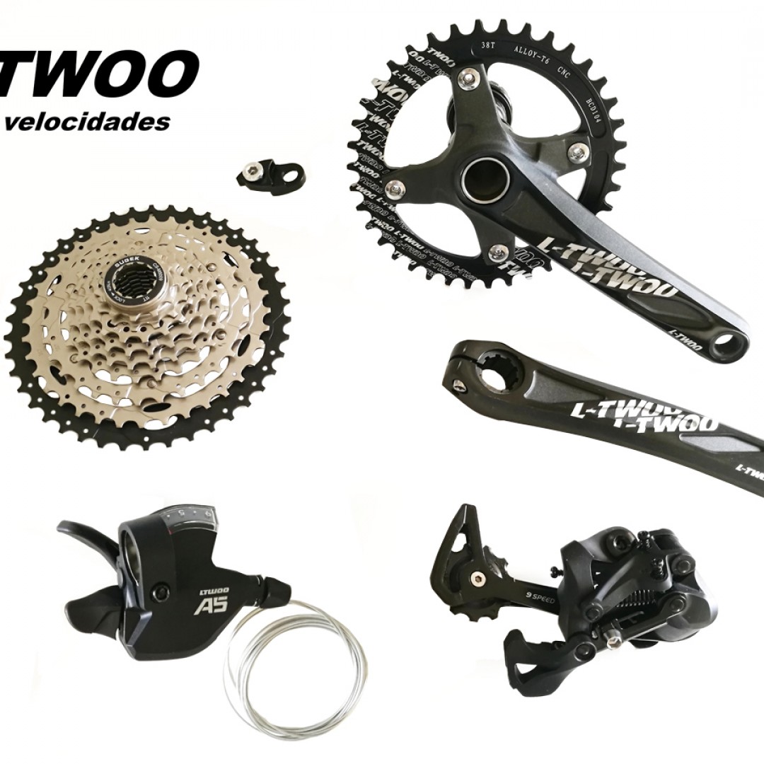 transmision-ltwoo-1x9-shifter-cambio-pinon-1142-y-plato-peso-177kg