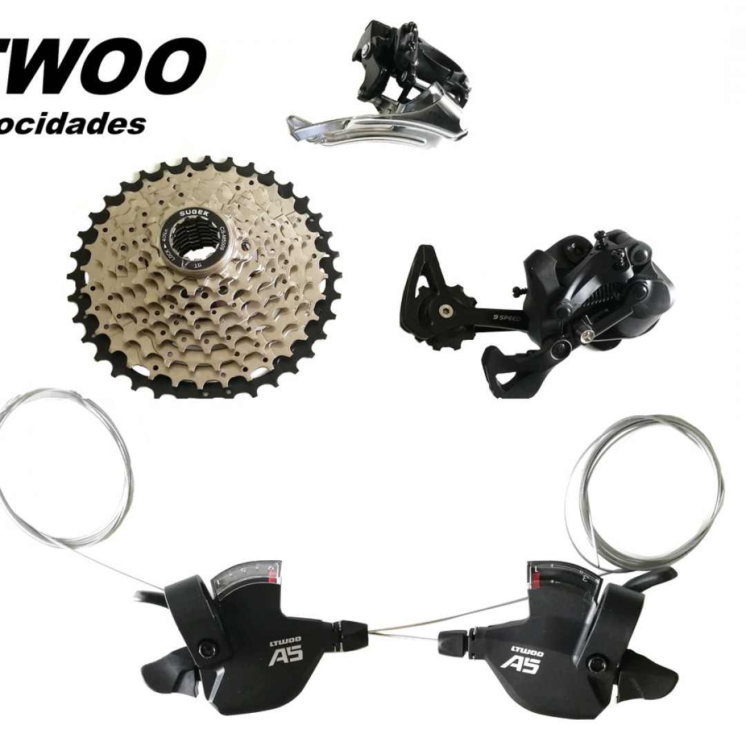 transmision-ltwoo-27v-shifters-cambio-pinon-y-descarrilador-peso-107kg